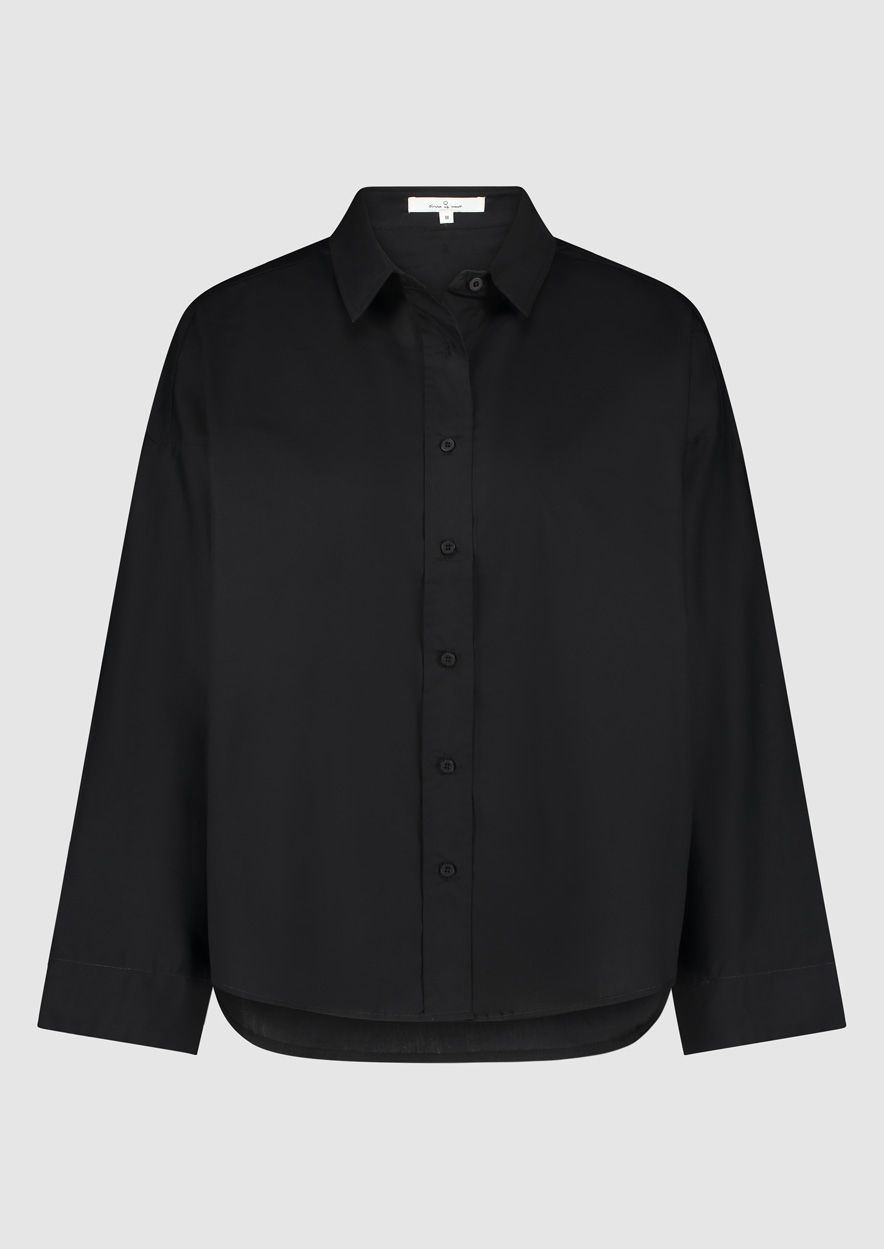 circle of trust Nyra Blouse Real Black