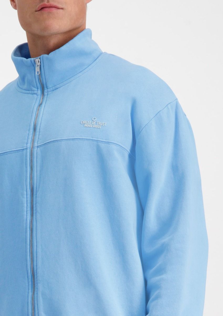 Circle Of Trust Olly Zip Vest Blue Breeze