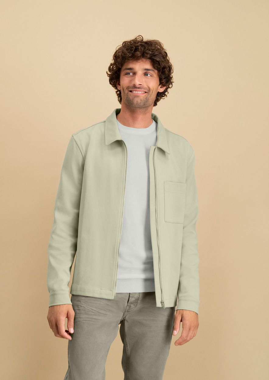 circle of trust Palmer Overshirt Coastal Beige