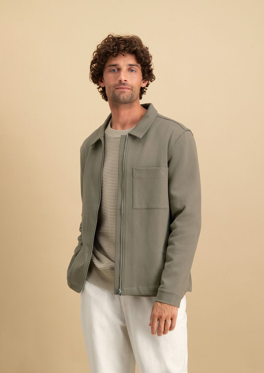 Circle Of Trust Palmer Overshirt Truffle