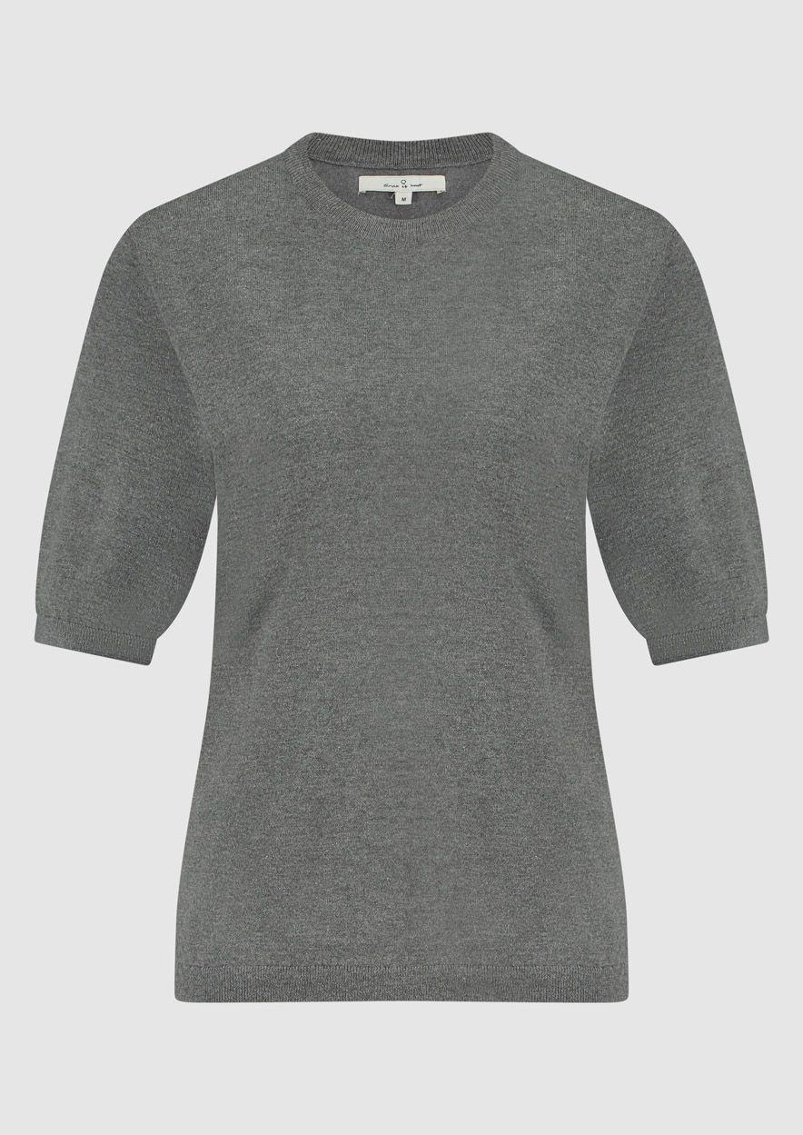 circle of trust Paula Top Grey Melange