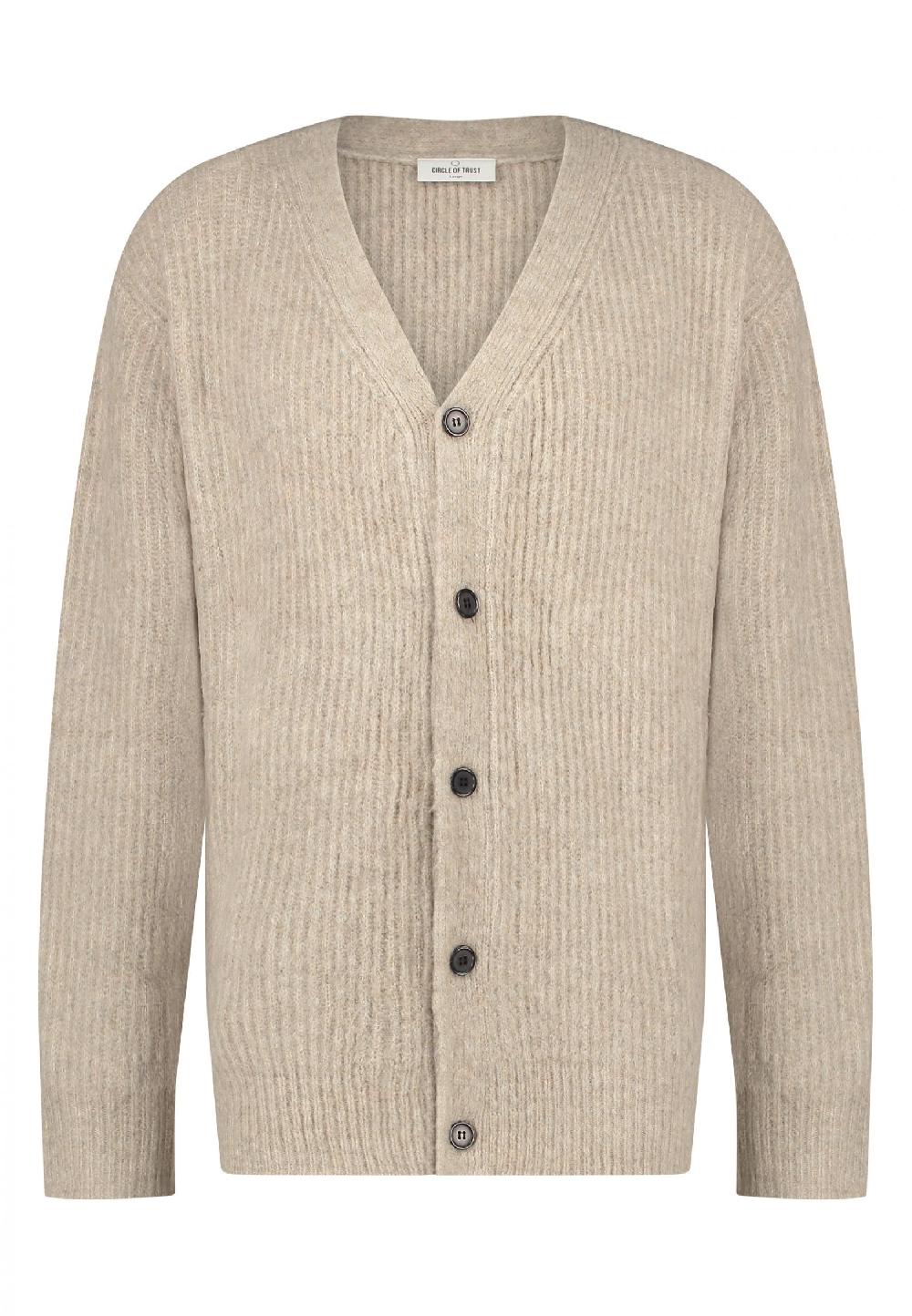 Circle Of Trust Philip Knit Oat Melange