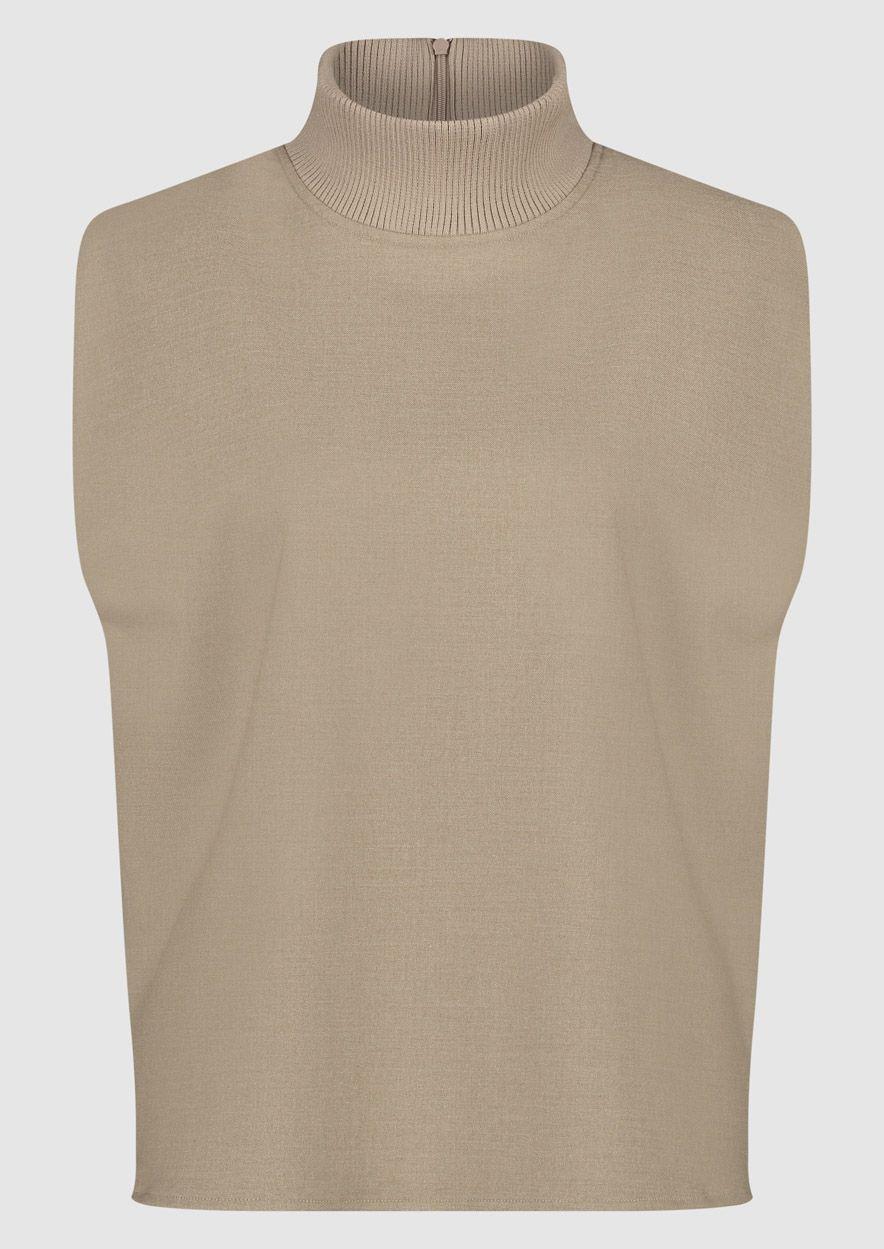 circle of trust Philippa Top Beige Velvet