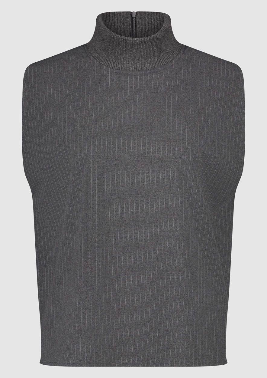 circle of trust Philippa Top Dark grey Stripe