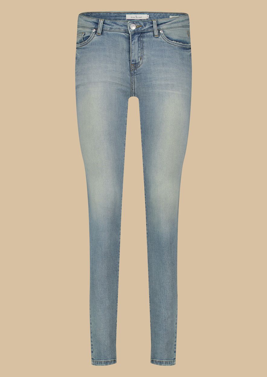 circle of trust Poppy Paradise Blue - Skinny Fit