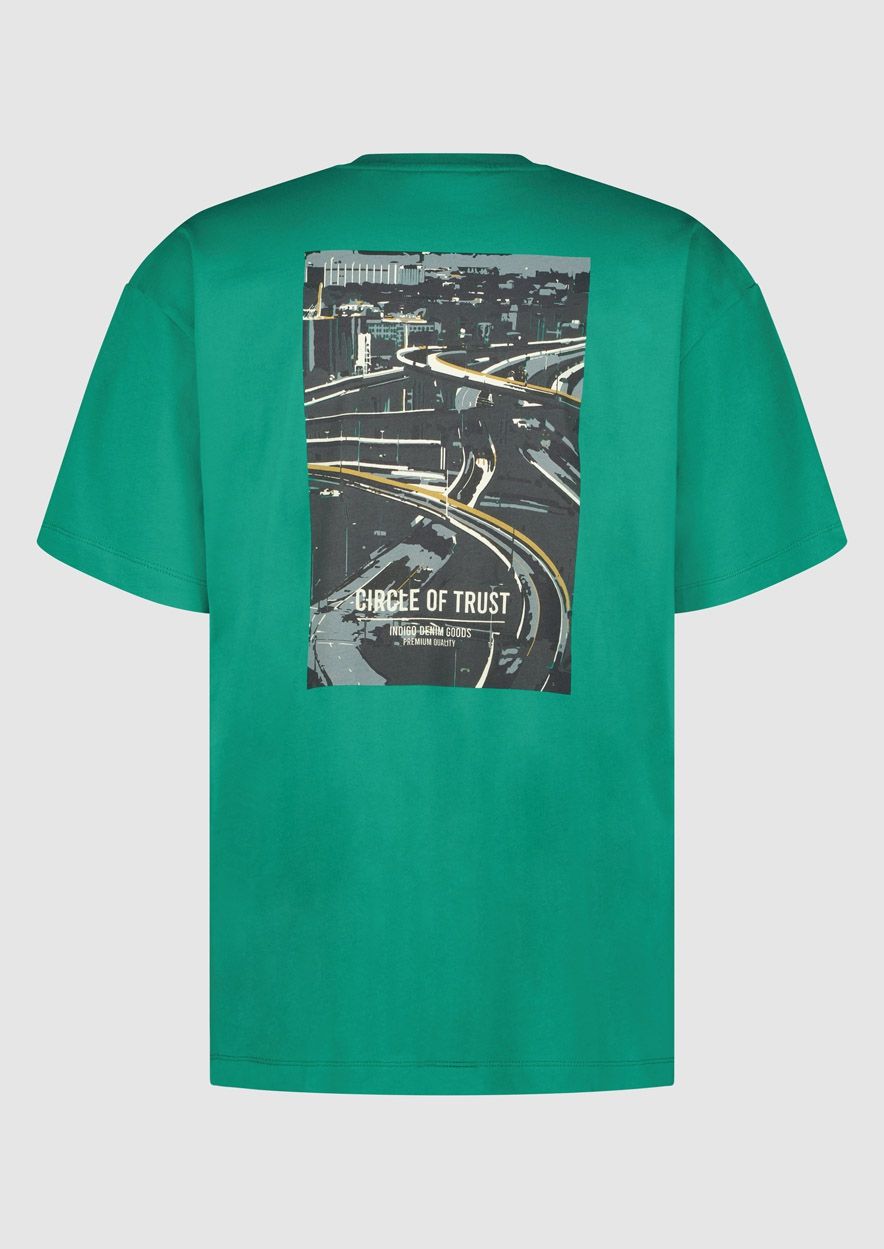 Circle Of Trust Preston Tee Green Edge