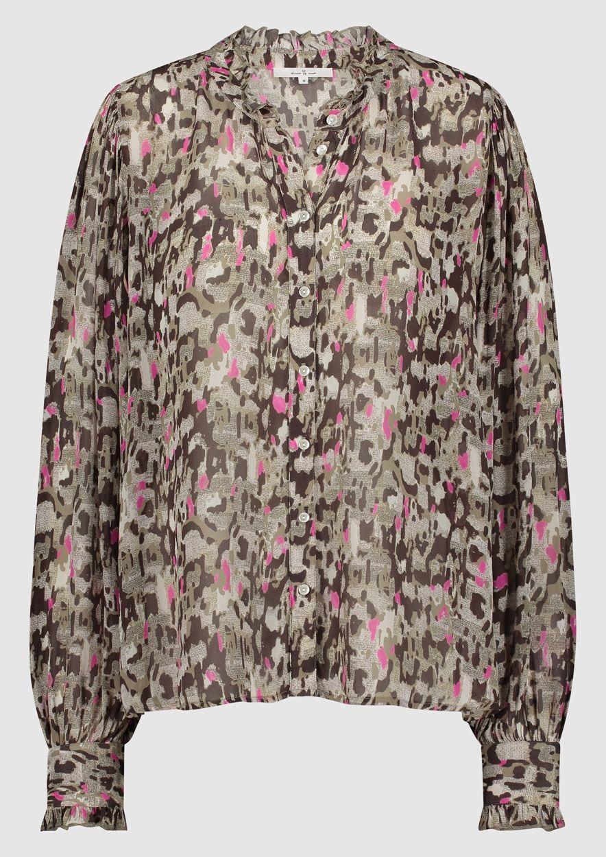 circle of trust Puck Blouse Neon Leo