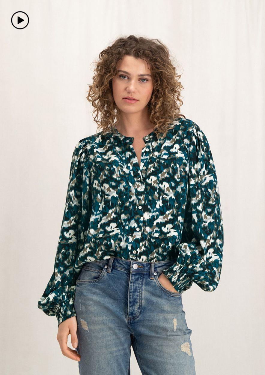 Circle Of Trust Puck Blouse Winter Breeze