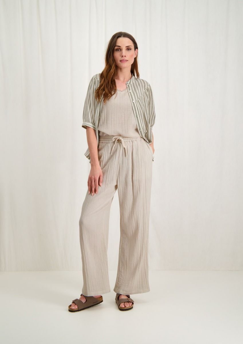 Circle Of Trust Quinn Blouse Grey Stripe