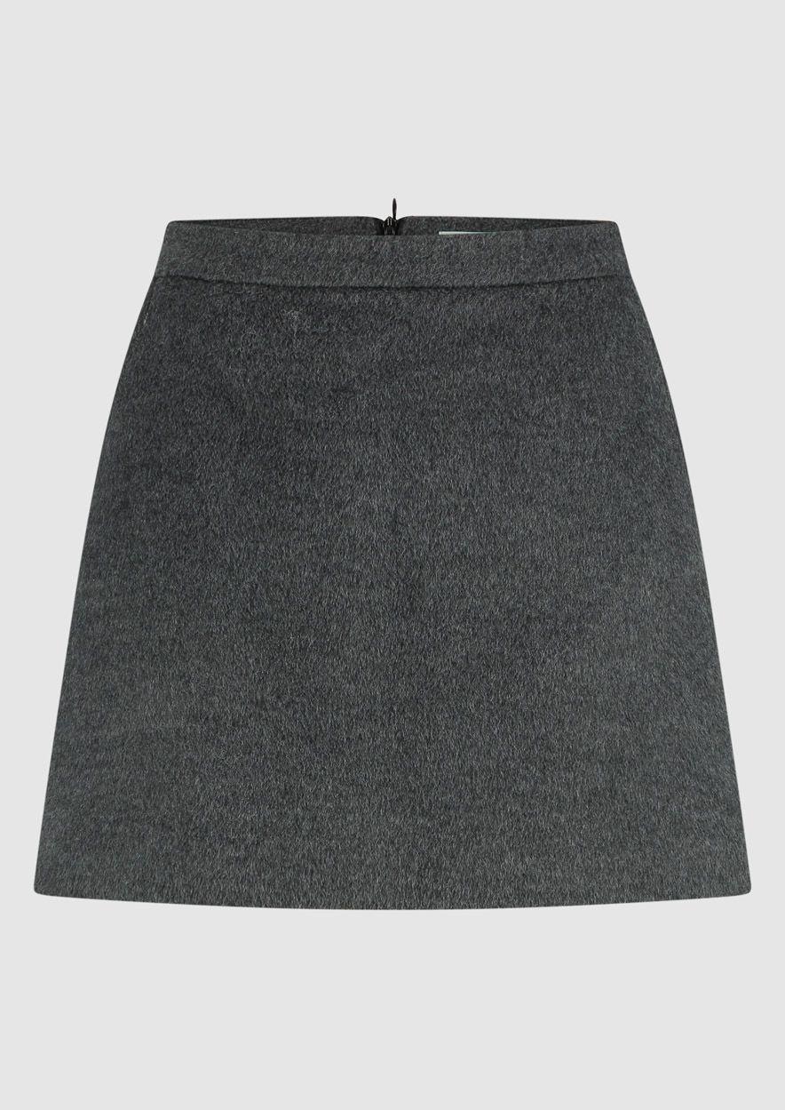 circle of trust Rebecca Skirt Dark Grey Melange