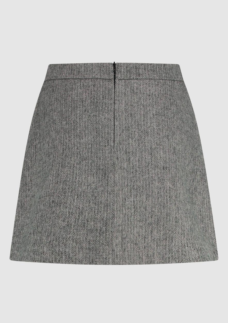 Circle Of Trust Rebecca Skirt Herringbone Grey
