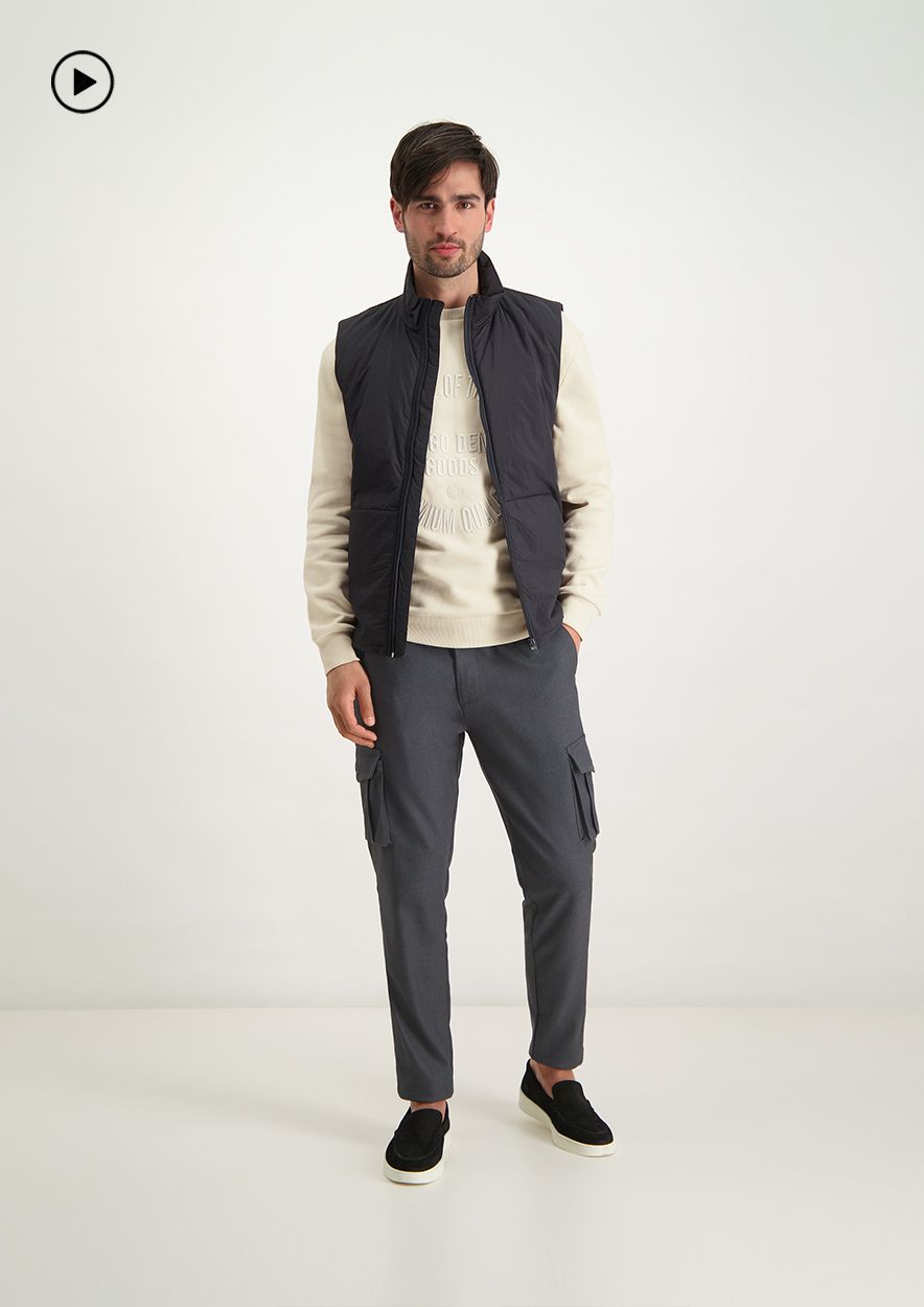 Circle Of Trust Renato Bodywarmer Black Ink