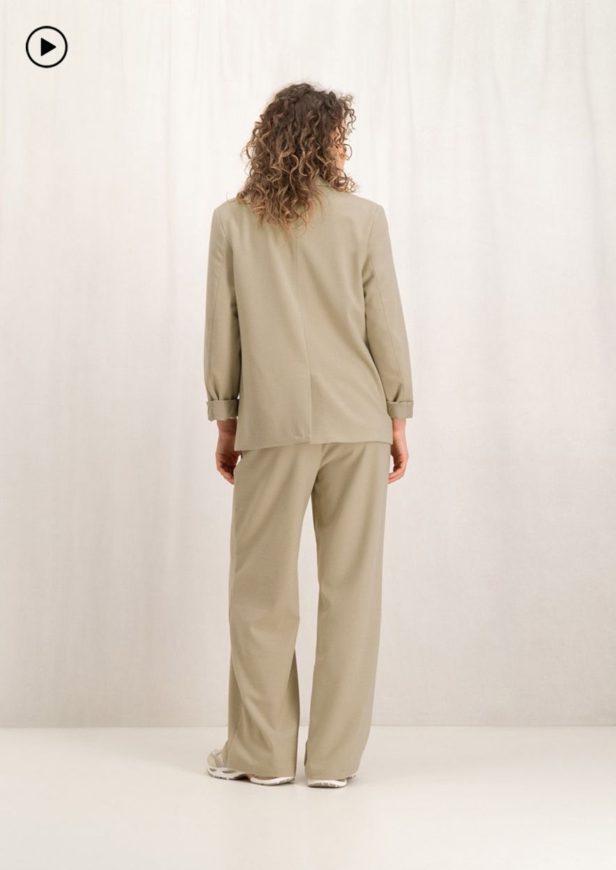 Circle Of Trust River Pants Beige Melange
