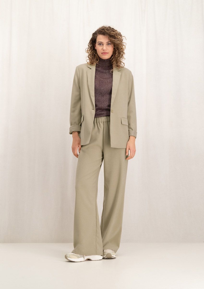 circle of trust River Pants Beige Melange