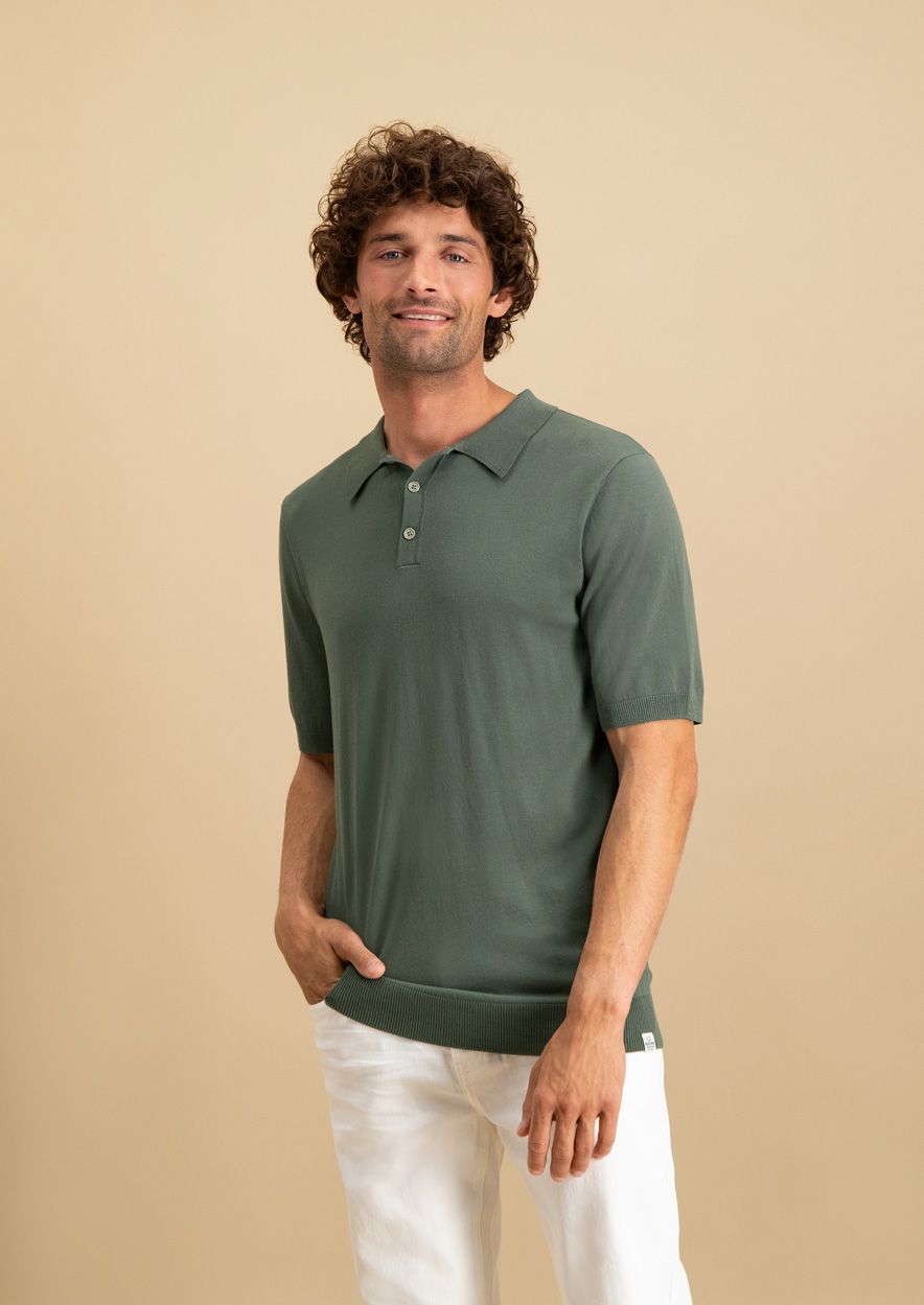 Circle Of Trust Sander Polo Dusty Green