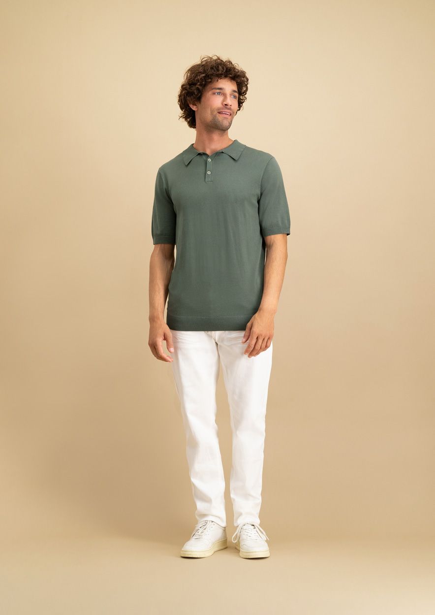 Circle Of Trust Sander Polo Dusty Green