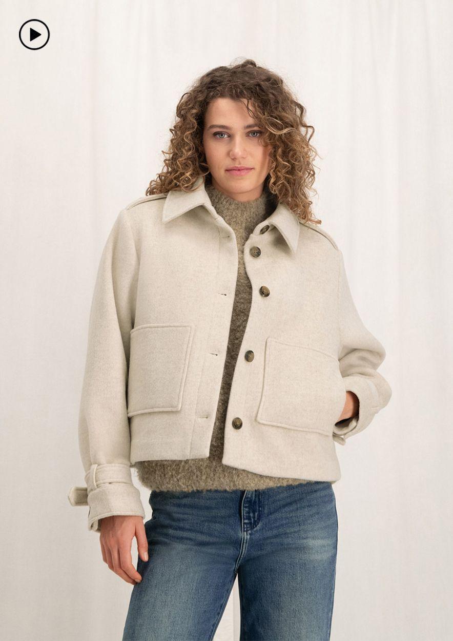 Circle Of Trust Sanna Jacket White Glow