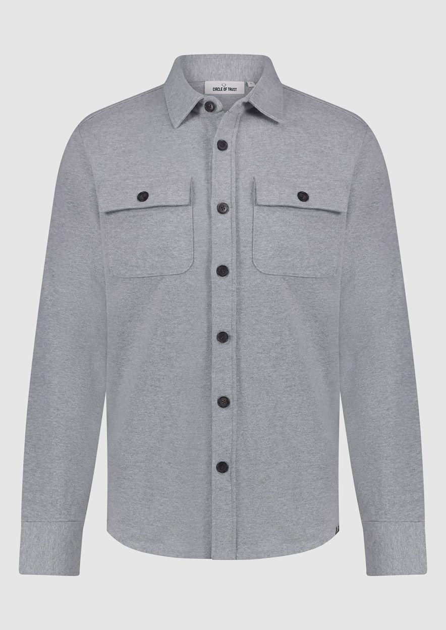 circle of trust Shane Overshirt Grey Melange