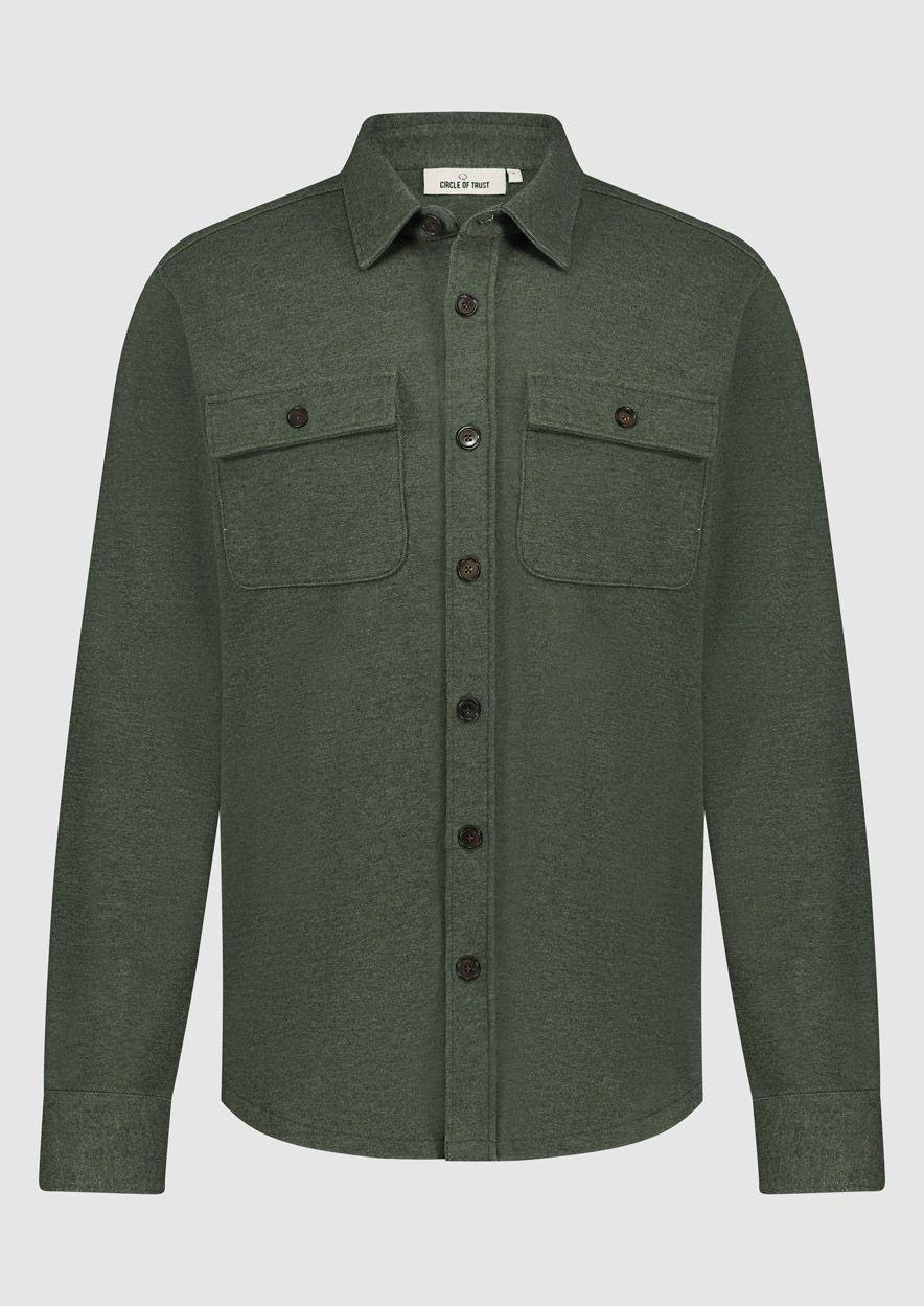 circle of trust Shane Overshirt Leaf Melange