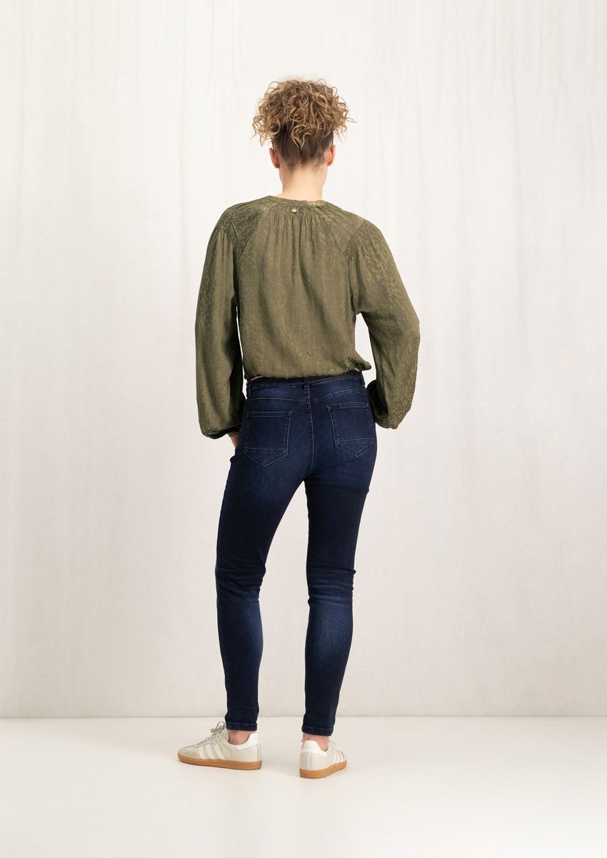 Circle Of Trust Sky Blouse Woodland Wavy