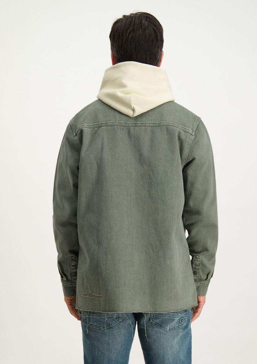 Circle Of Trust Solomon Denim Overshirt Agave
