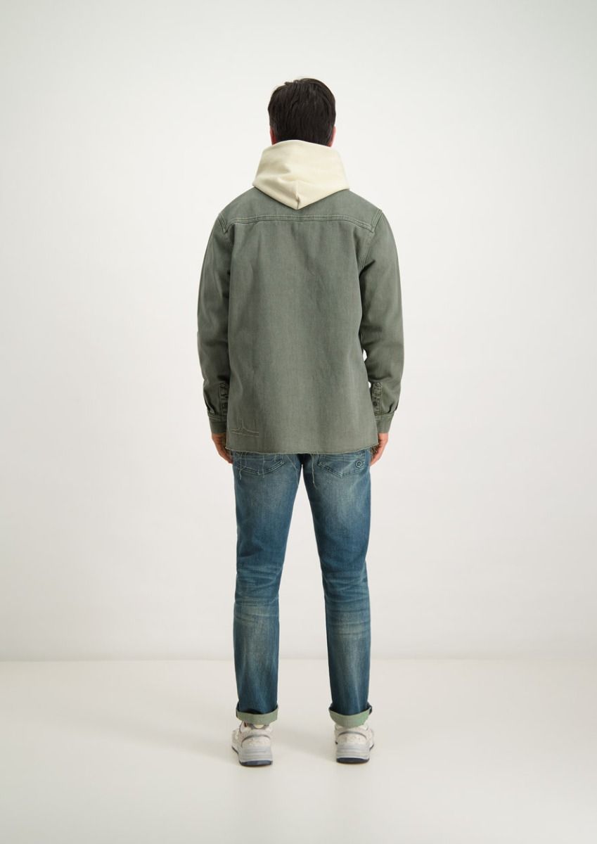 Circle Of Trust Solomon Denim Overshirt Agave