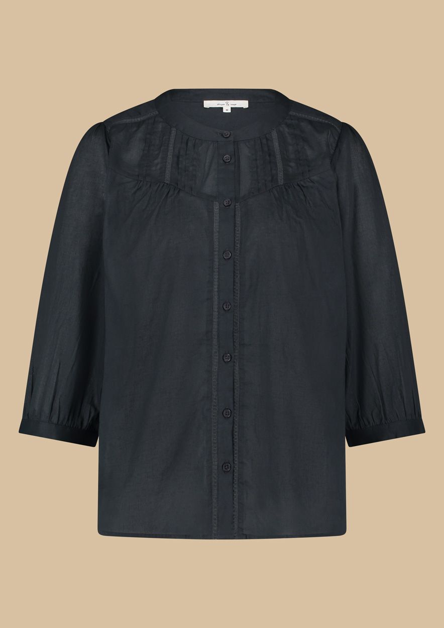 circle of trust Summer Blouse Nero