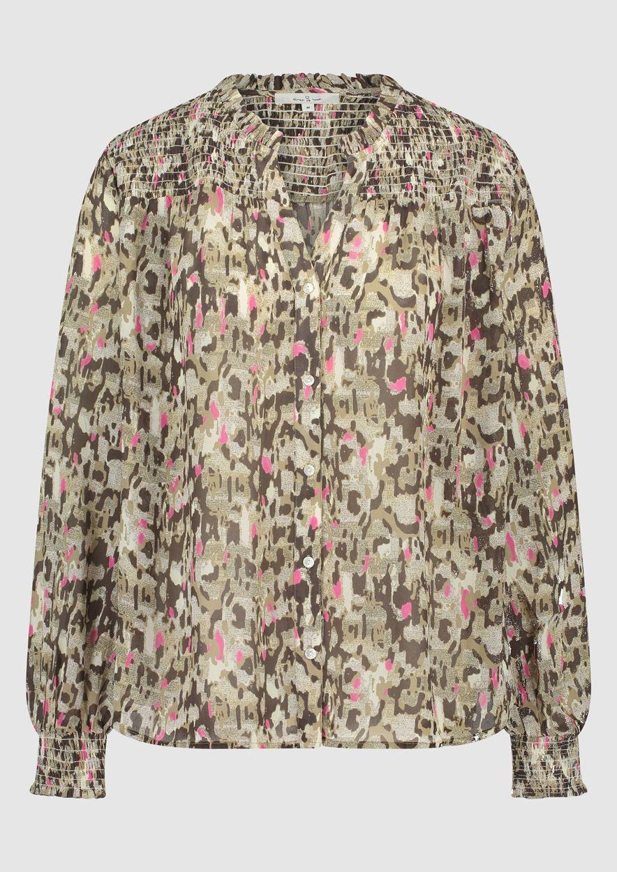 circle of trust Tirza Blouse Neon Leo