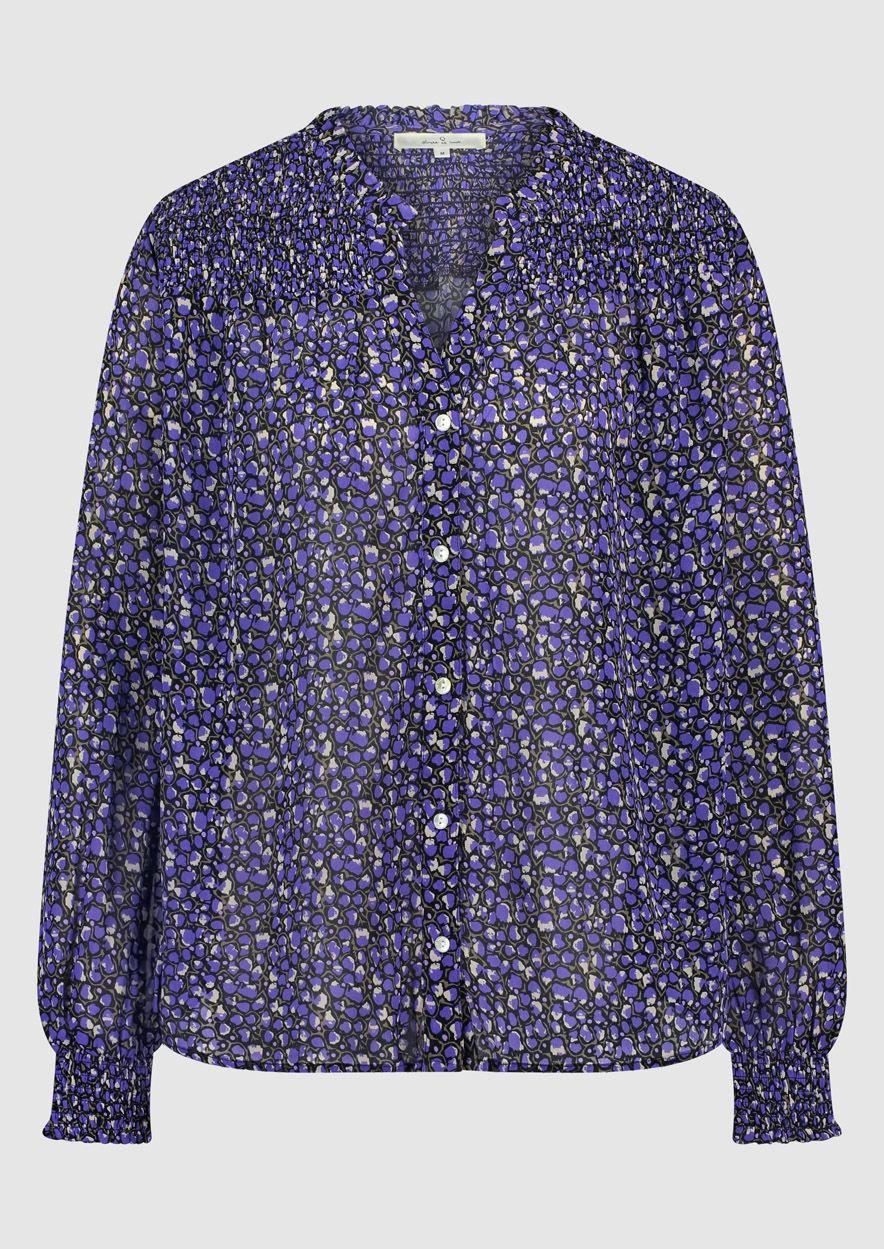 circle of trust Tirza Blouse Purple Illusion
