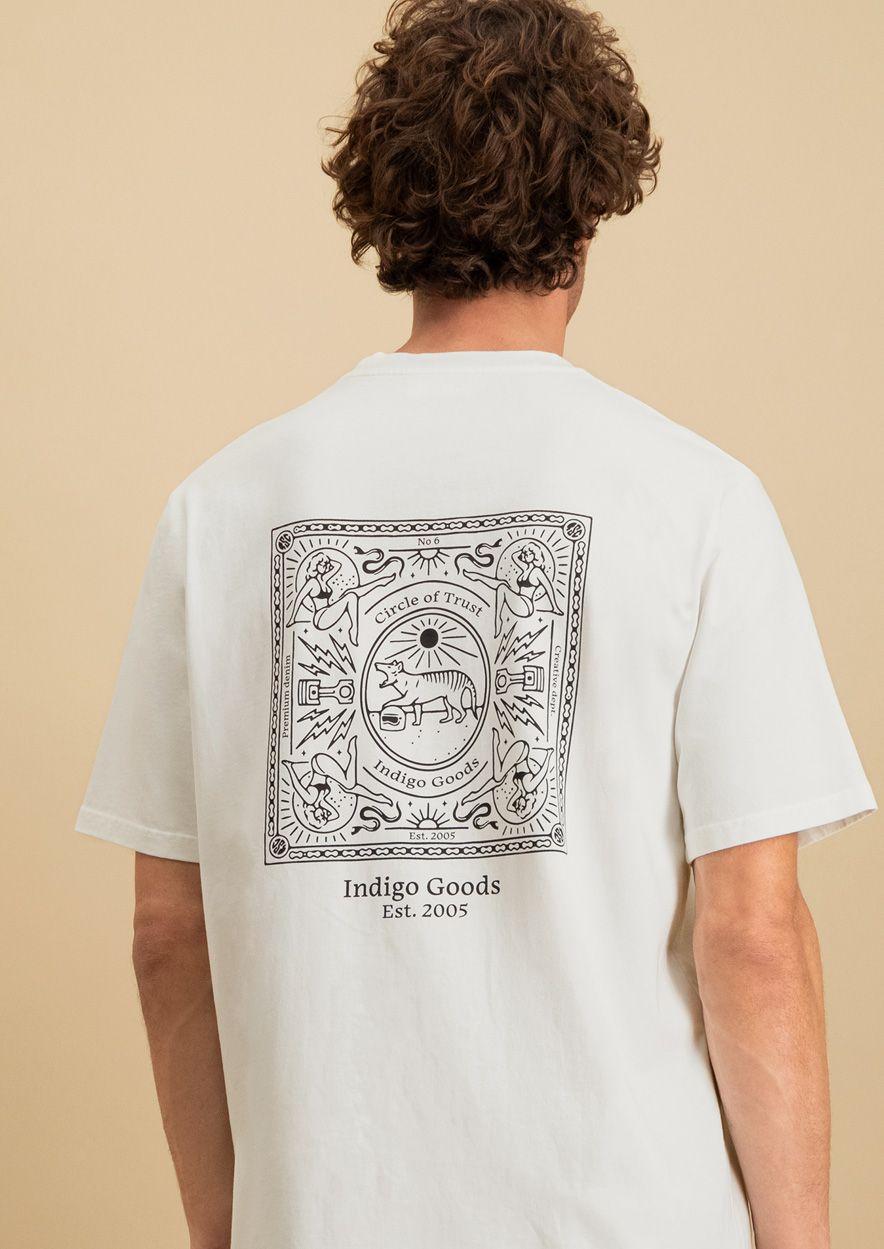 Circle Of Trust Tristan Tee Bone White