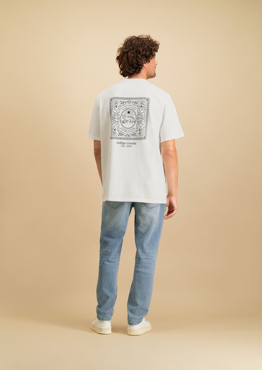 Circle Of Trust Tristan Tee Bone White