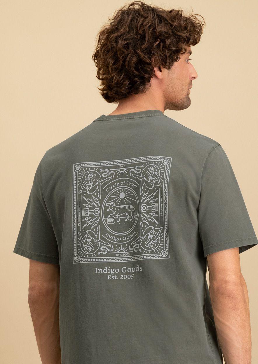 Circle Of Trust Tristan Tee Dusty Green