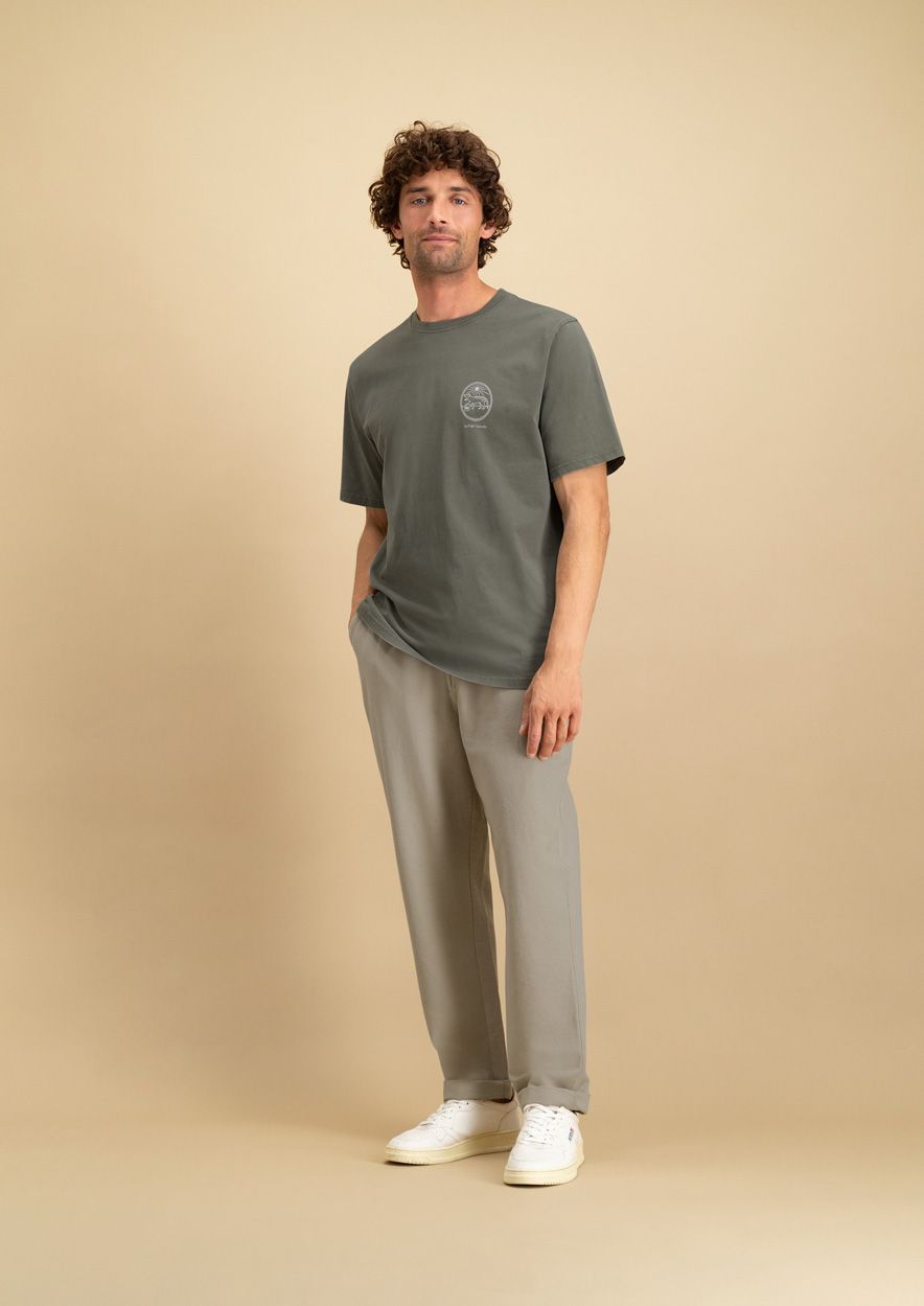 Circle Of Trust Tristan Tee Dusty Green