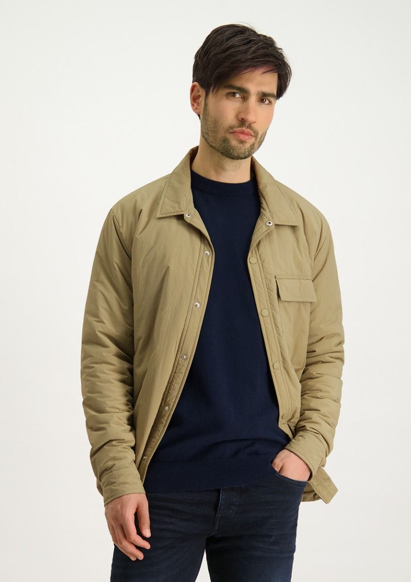 circle of trust Troy Overshirt Sand Shade