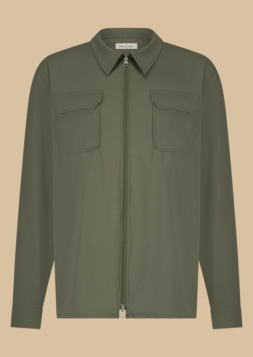 circle of trust William Overshirt Dusty Green