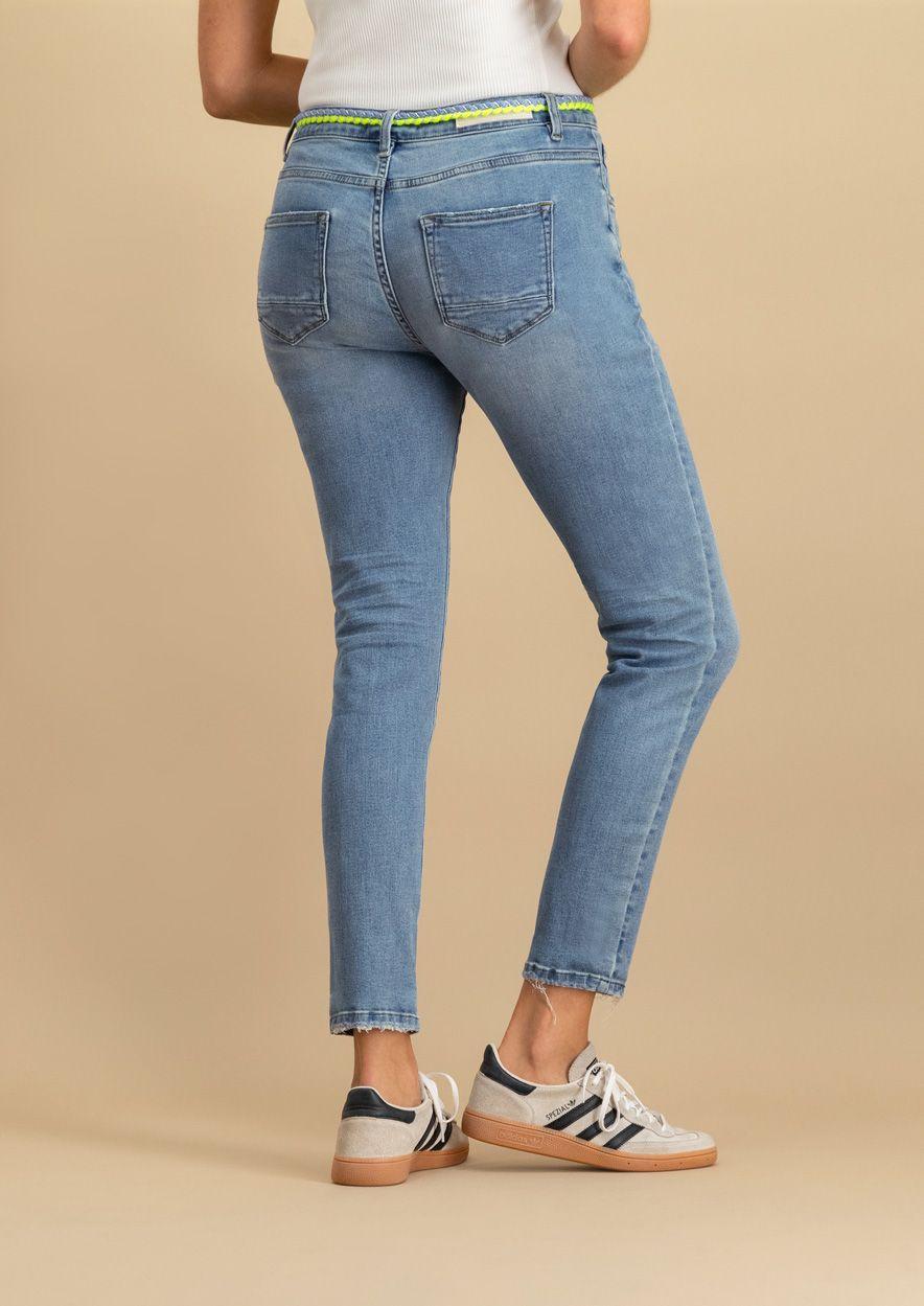 Circle Of Trust Cooper Poppy Blue - Skinny Boyfriend Fit