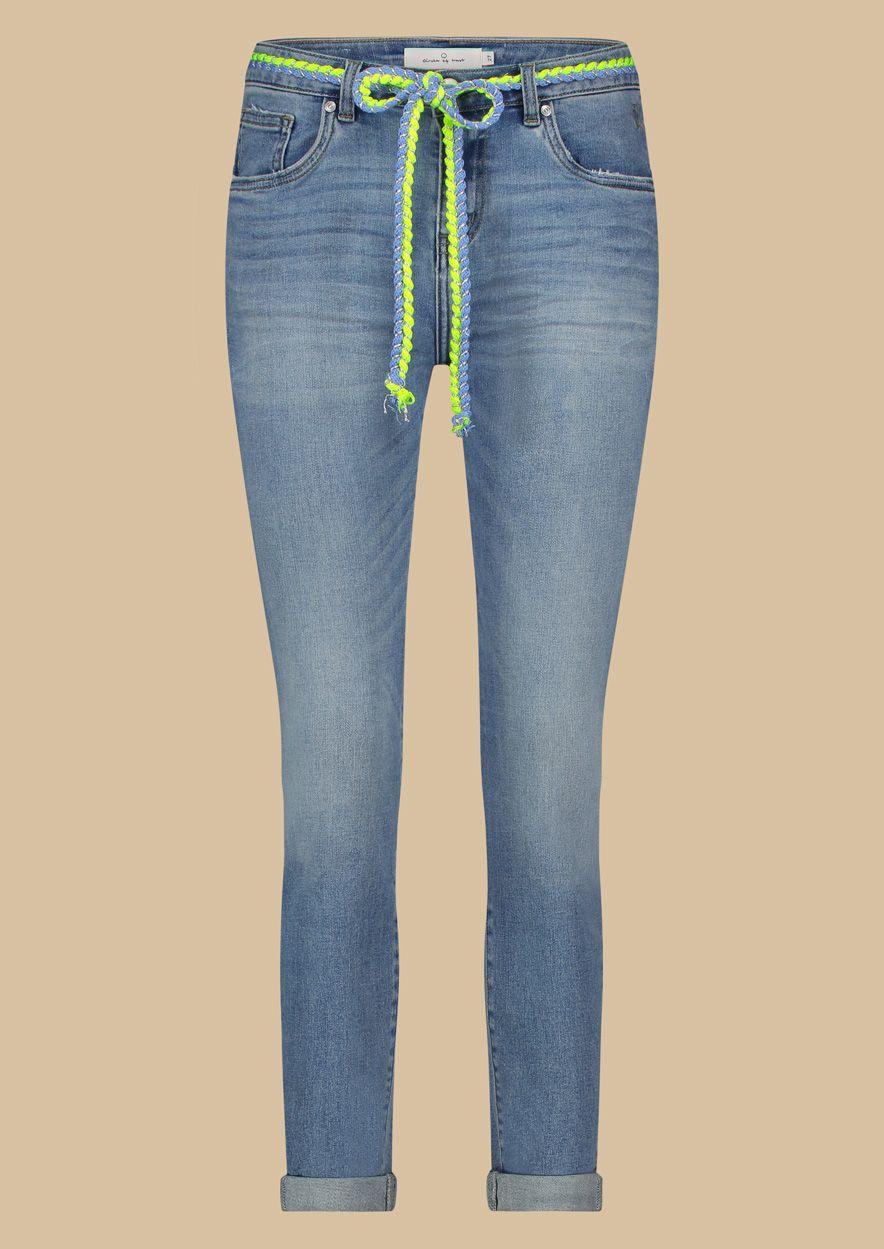 Circle Of Trust Cooper Poppy Blue - Skinny Boyfriend Fit