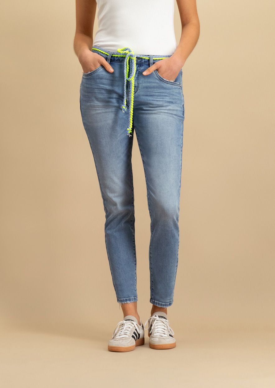 circle of trust Cooper Poppy Blue - Skinny Boyfriend Fit