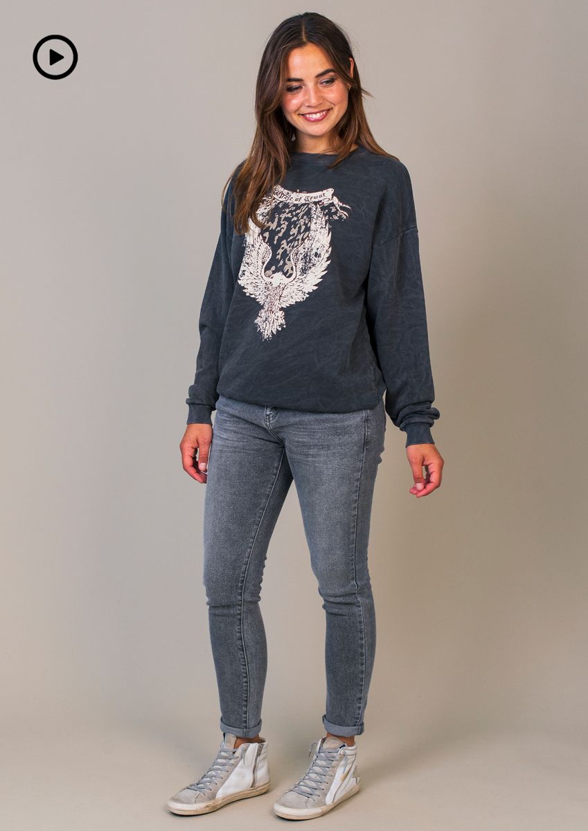 Circle Of Trust Cooper Stone Grey - Skinny Boyfriend Fit