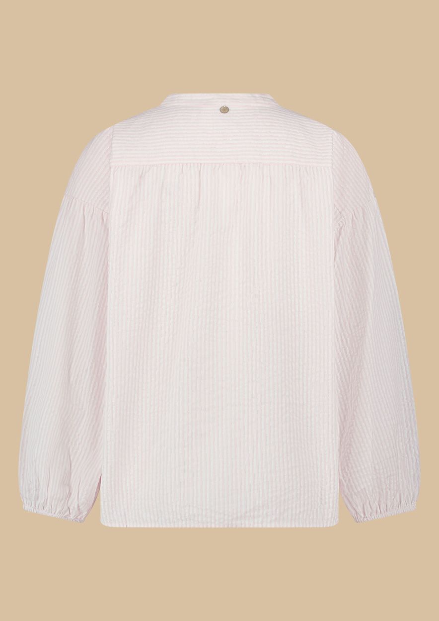 Circle Of Trust Girls Jenna Blouse Aurora Pink Stripe
