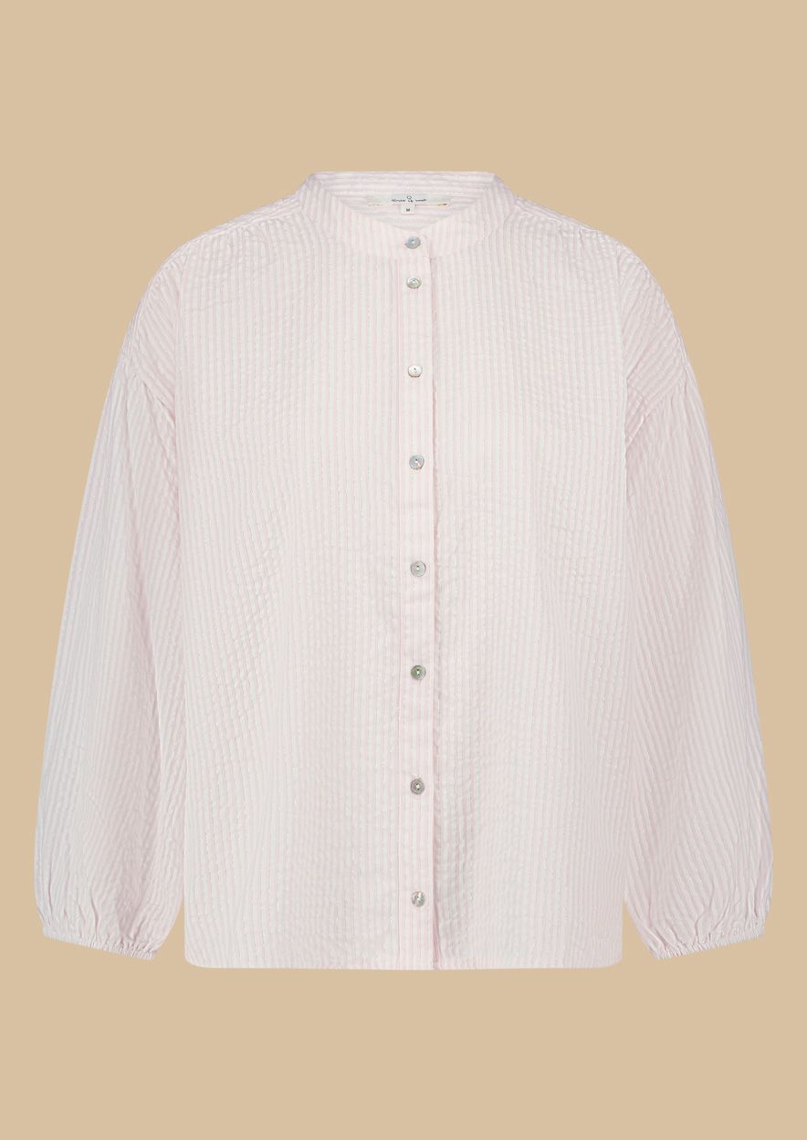 circle of trust Girls Jenna Blouse Aurora Pink Stripe