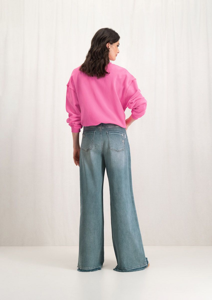 Circle Of Trust Harley Denim Stormy Blue - Wide & Flared