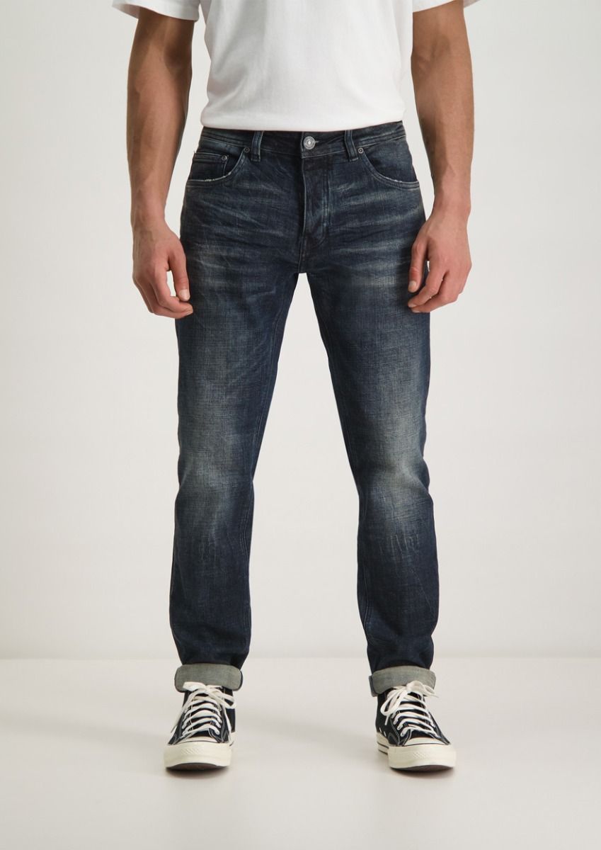 circle of trust Jagger Dark Ripple - Mid Rise Slim Fit