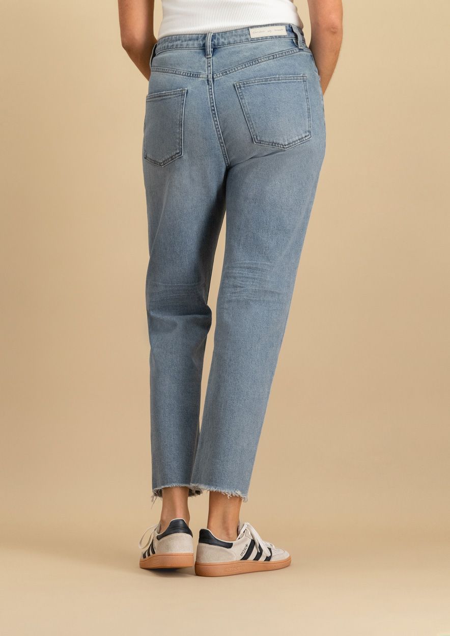 Circle Of Trust Jaimy Cropped Poppy Blue - Loose Straight Fit