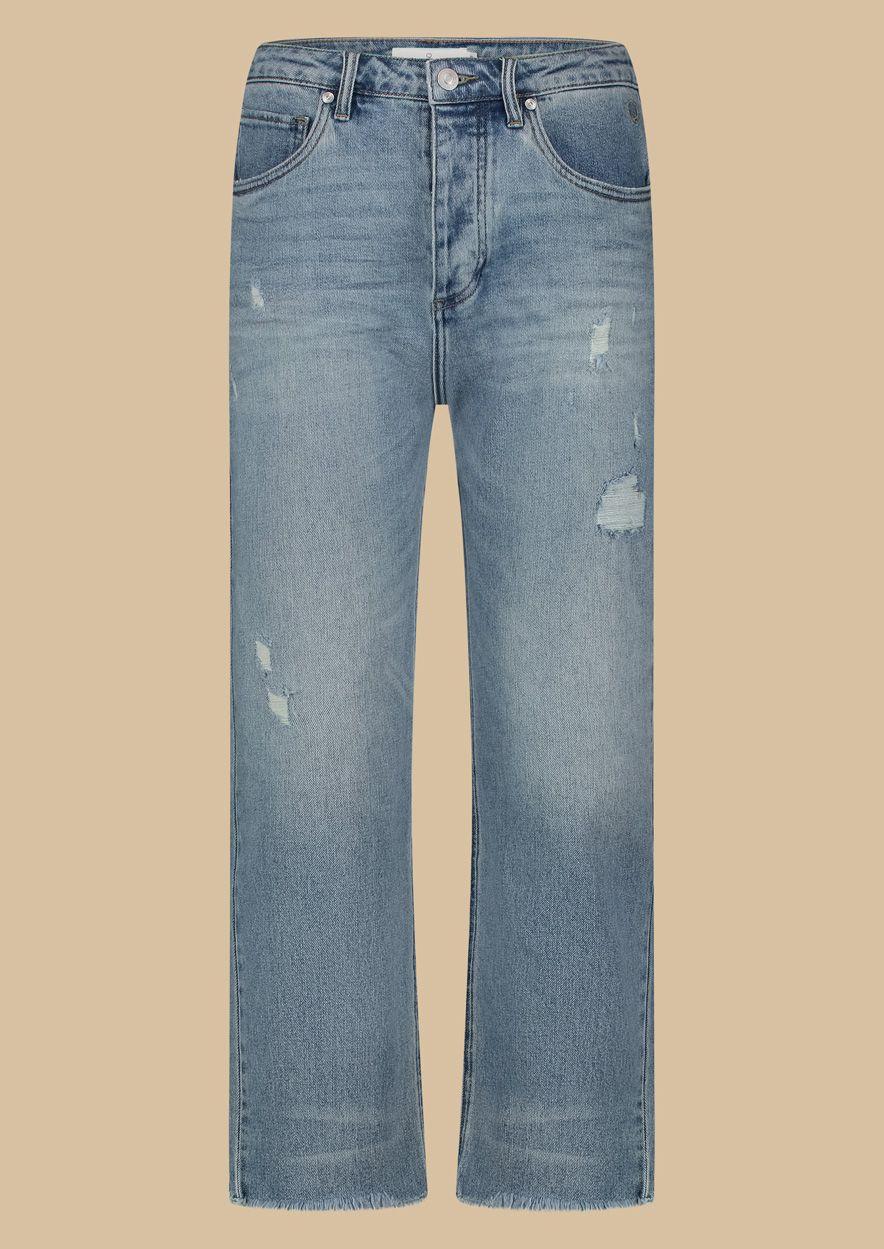 Circle Of Trust Jaimy Cropped Poppy Blue - Loose Straight Fit