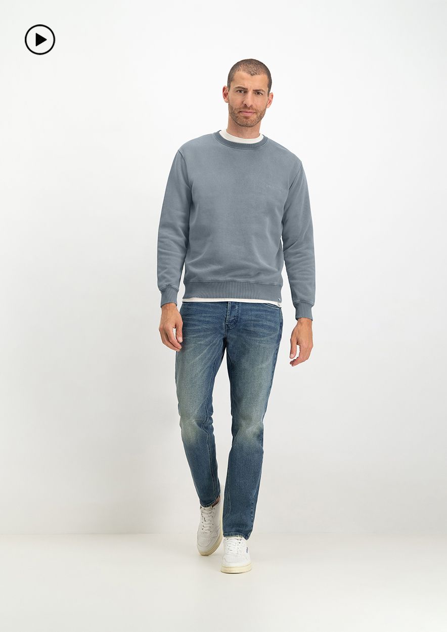 Circle Of Trust Jimmy Tornado Blue - Loose Tapered Fit