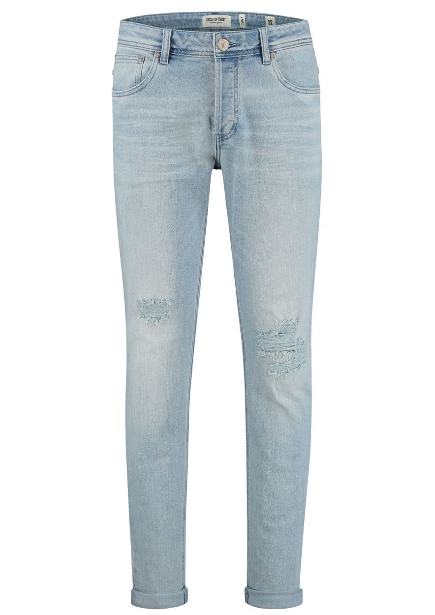 Circle Of Trust Jimmy Washed Out Blue - Loose Tapered Fit