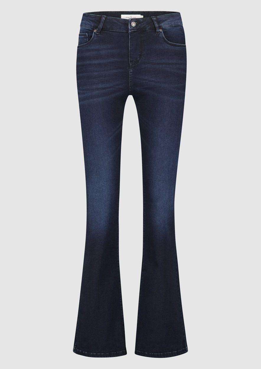 circle of trust Libby Authentic Blue - High Waist Flared