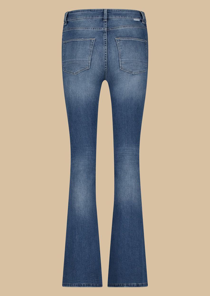 Circle Of Trust Libby Mystic Blue - High-Waist Flared