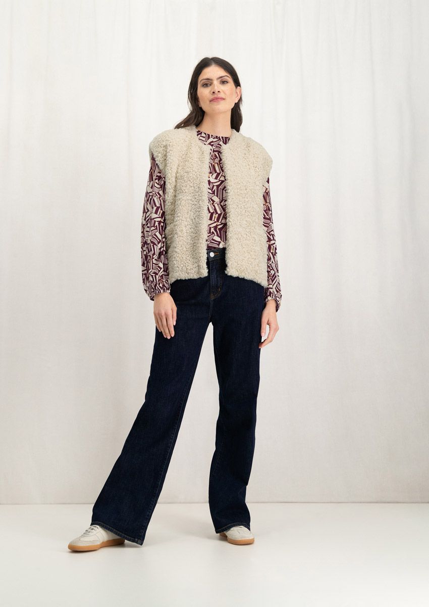 circle of trust Maddy Mood Indigo - High Rise Wide Leg